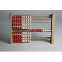 Grand boulier 100 boules rouges et blanches