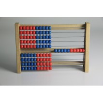 Grand boulier 100 boules rouges et bleues