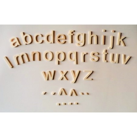 Alphabet script word 26 lettres